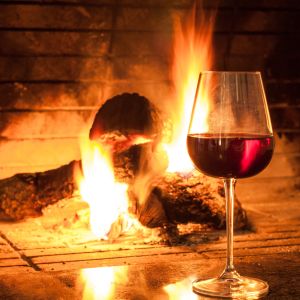 enjoying a fine wine and health benefits