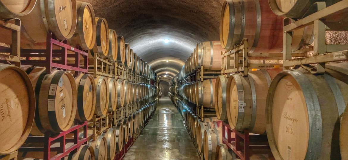 barrel againg to create fine wine vintages napa valley