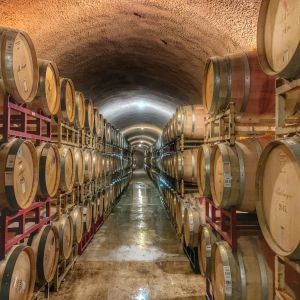 barrel againg to create fine wine vintages napa valley